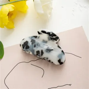 Hair Claw Banana Clips Tortoise Barrettes French Design Leopard print 4pcs