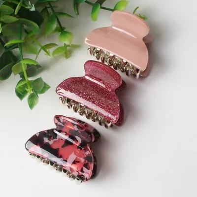 Hair Clip Daisy Claw Clamps 3pack