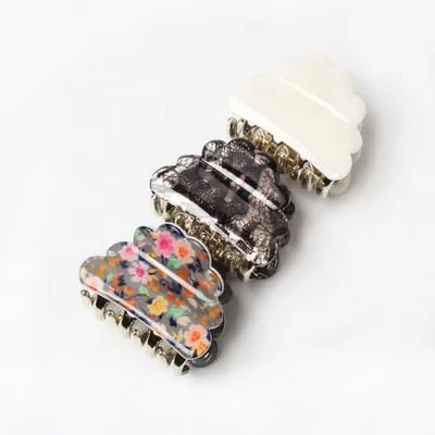 Hair Clip Daisy Claw Clamps 3pack