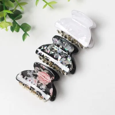Hair Clip Daisy Claw Clamps 3pack