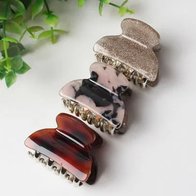 Hair Clip Daisy Claw Clamps 3pack