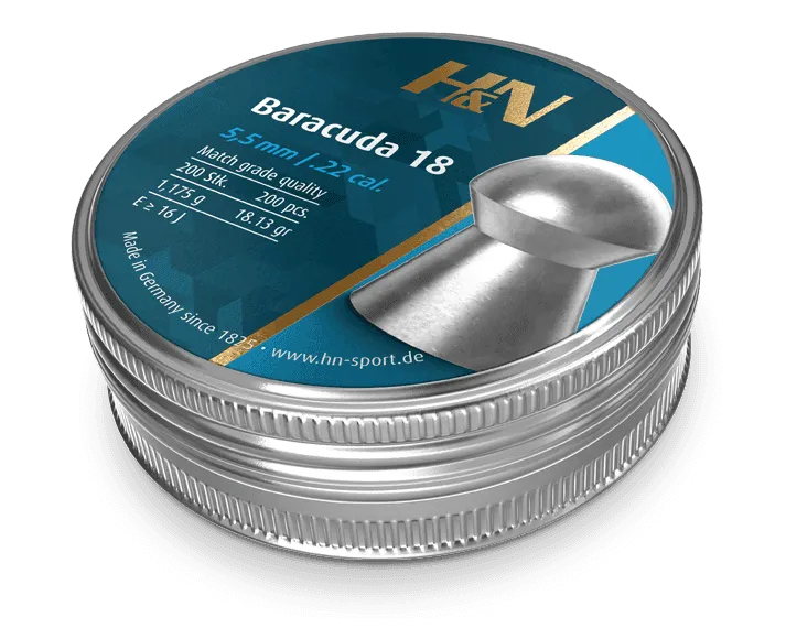 H&N Baracuda 18 | 5.5mm | 1.175g | 18.13gr | 200 Pcs