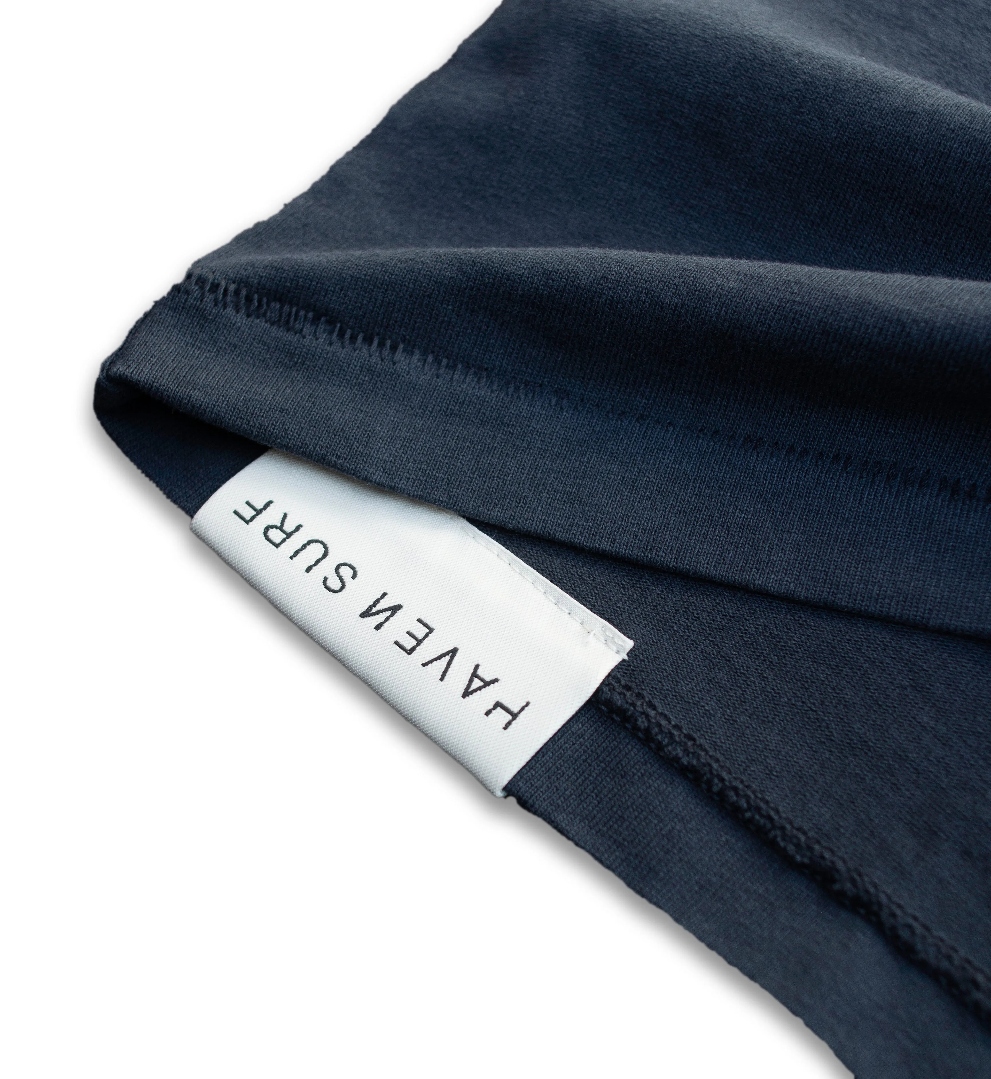 Haven Surf - Base Heavy Weight  OS Tee w/ embroidery - Dark Navy