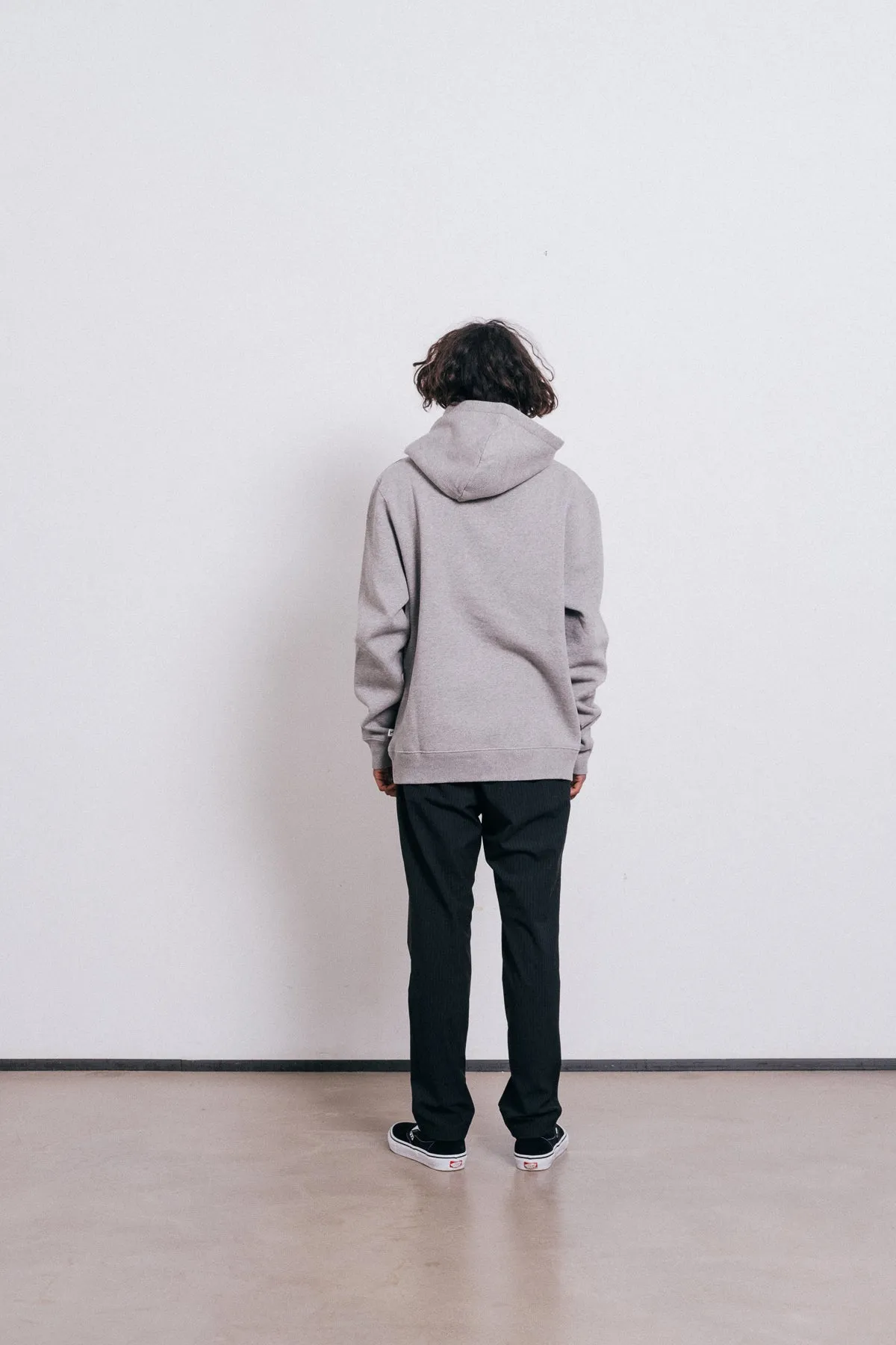 Haven Surf - Base Hood  w/ H - logo patch - Heather Grey
