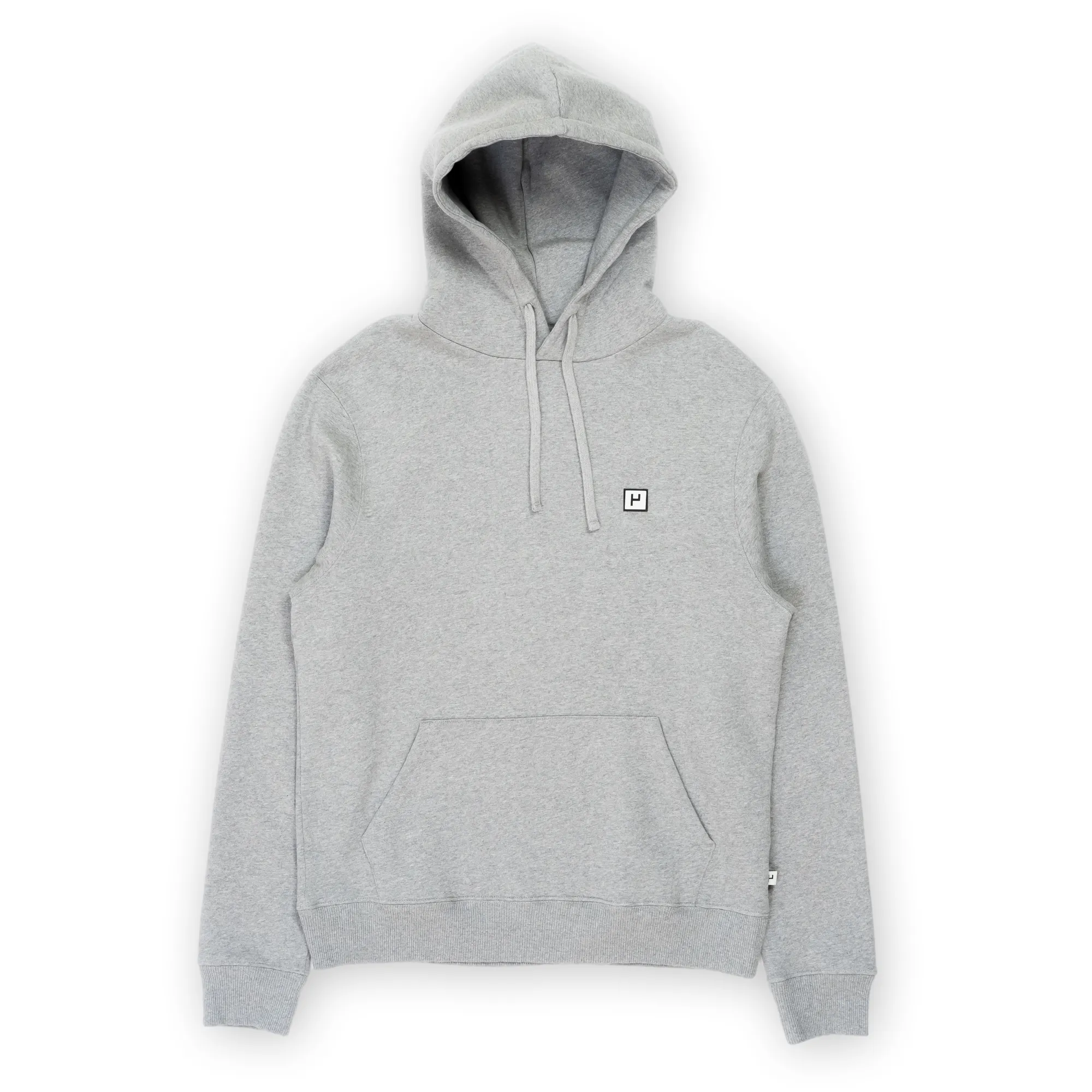 Haven Surf - Base Hood  w/ H - logo patch - Heather Grey