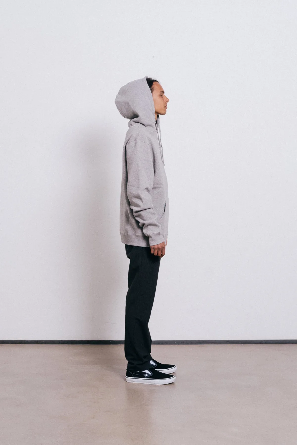 Haven Surf - Base Hood  w/ H - logo patch - Heather Grey