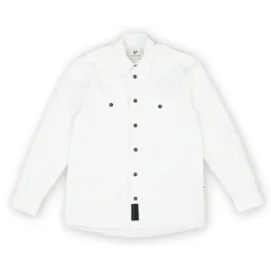 Haven Surf - Base Twill Over Shirt - White