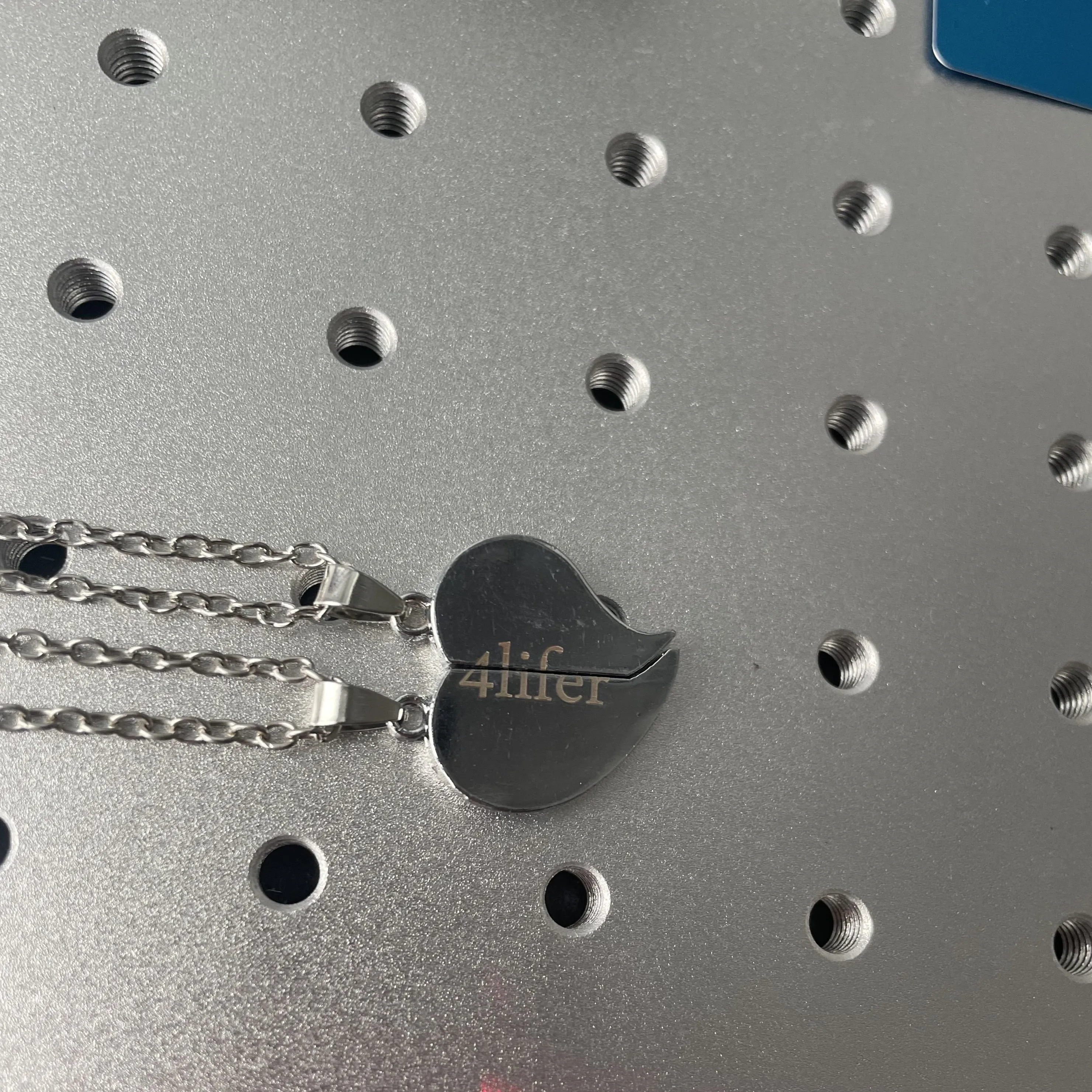 Heart Pendant Magnetic Boy Girl Necklace For Couples Best Friend