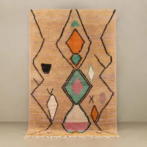 Herru - vintage boujad rug