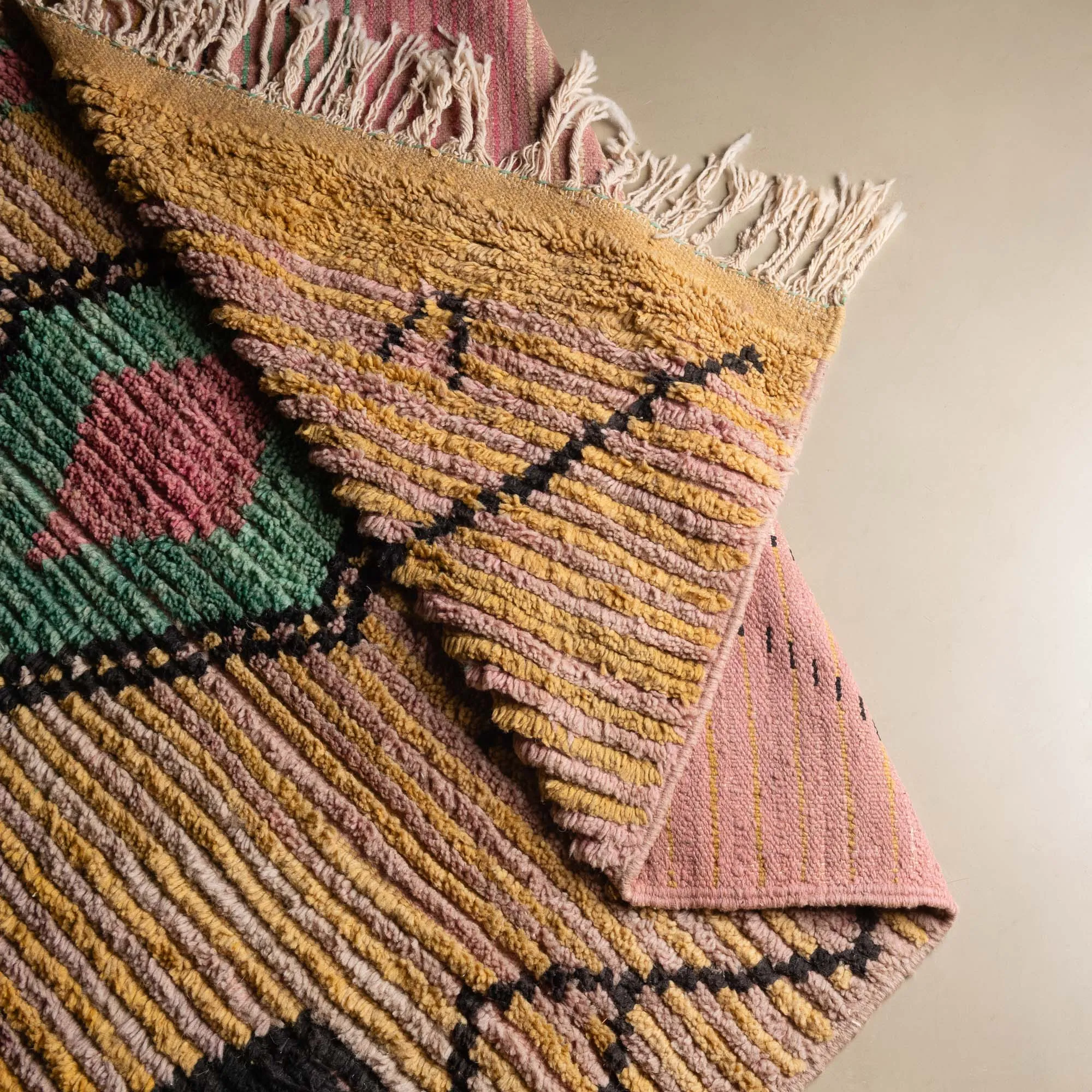 Herru - vintage boujad rug