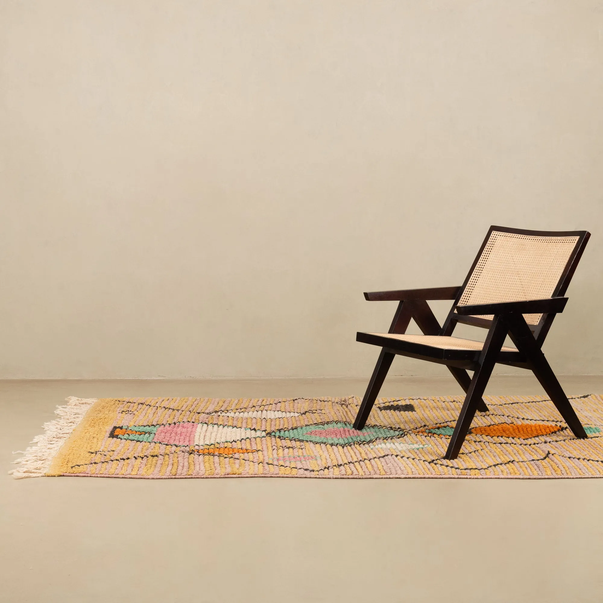 Herru - vintage boujad rug