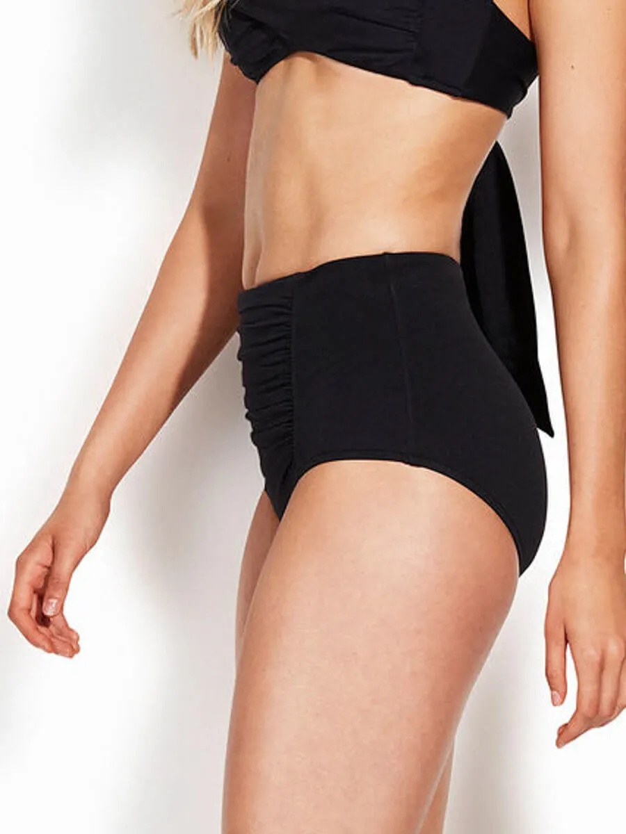 High Waist Bottom Black