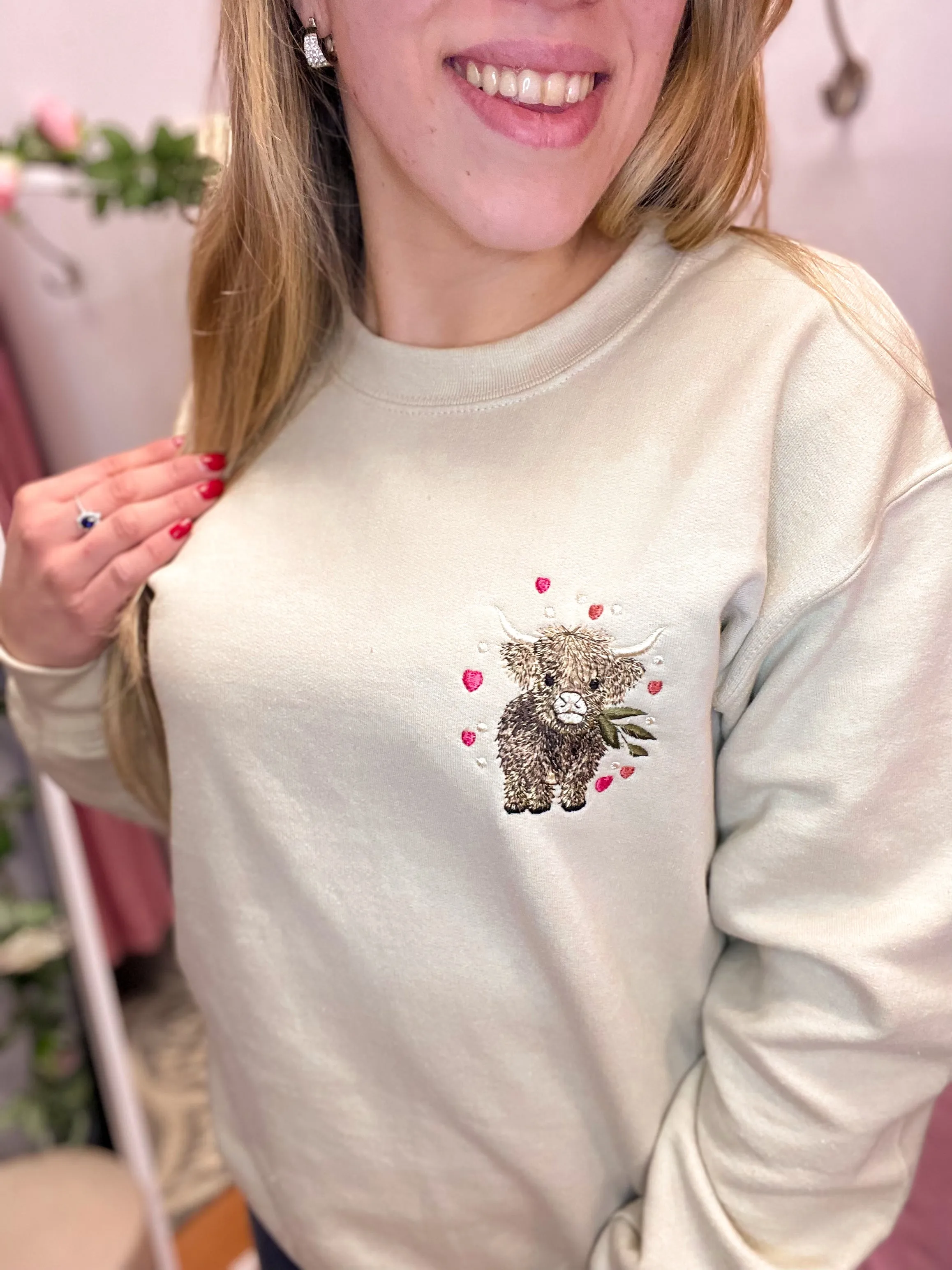 Highland Cutie Crewneck