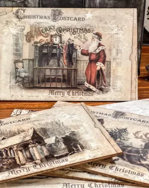 Holiday Wood Postcards - Christmas
