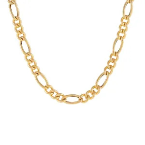 Hollow Figaro Necklace 14K