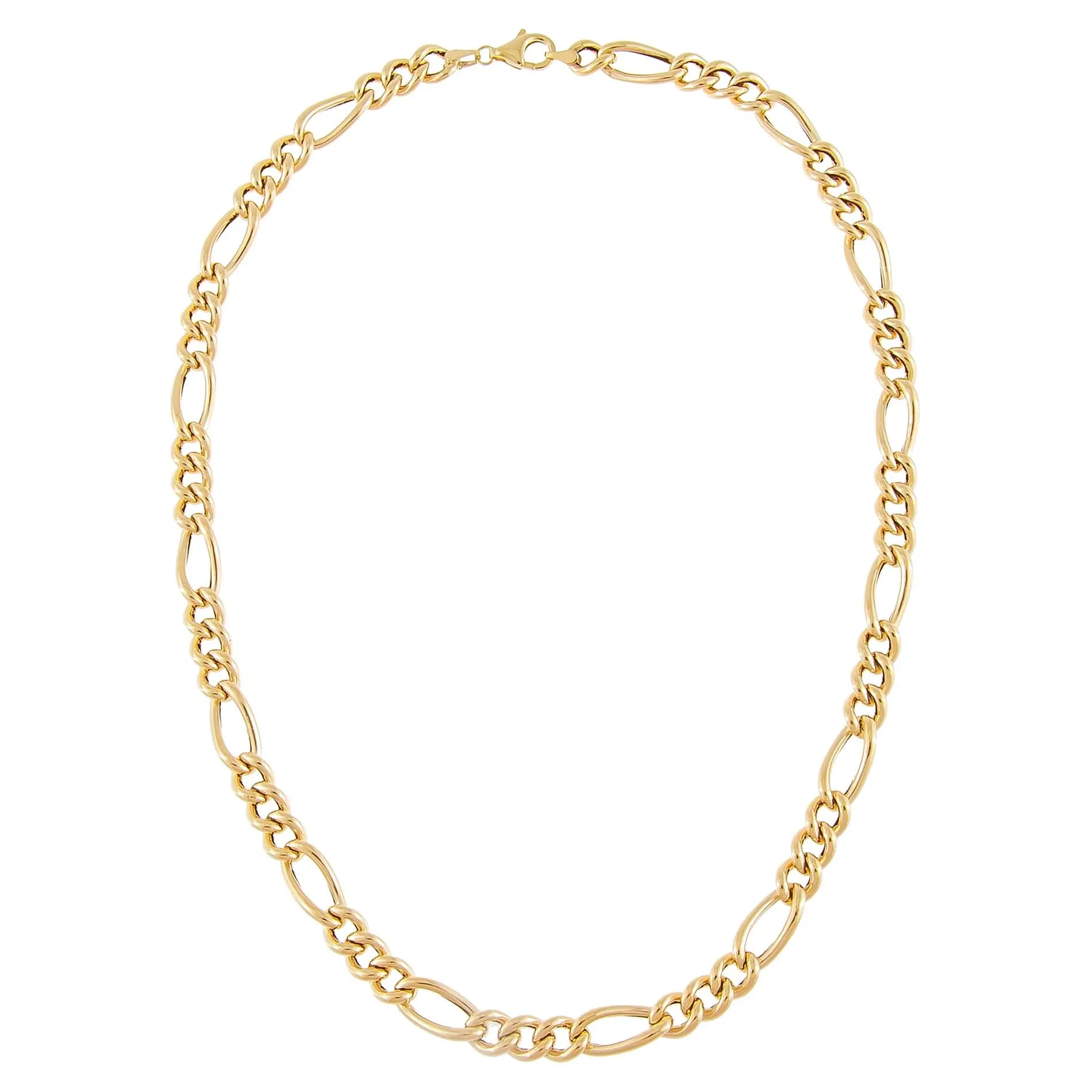 Hollow Figaro Necklace 14K