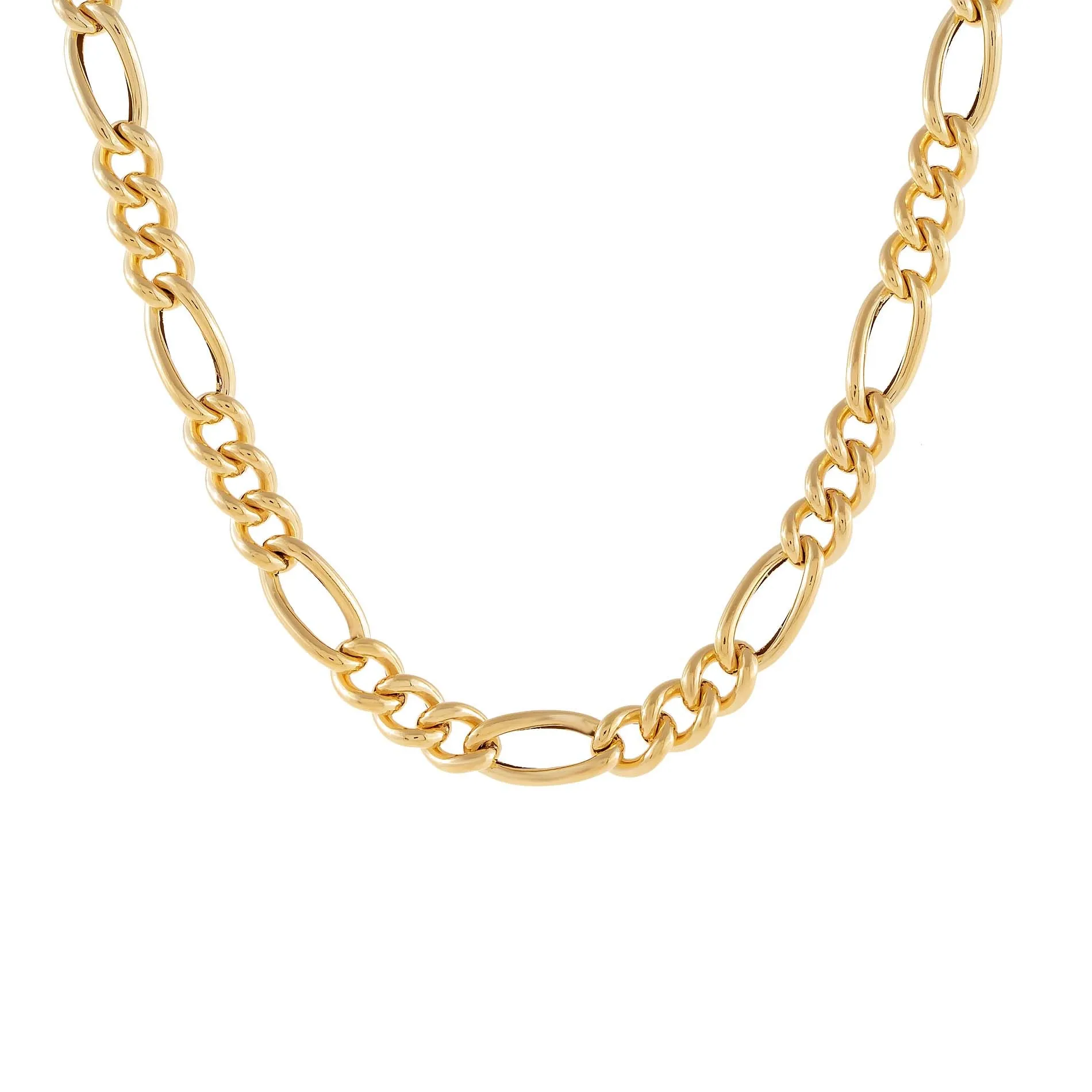Hollow Figaro Necklace 14K