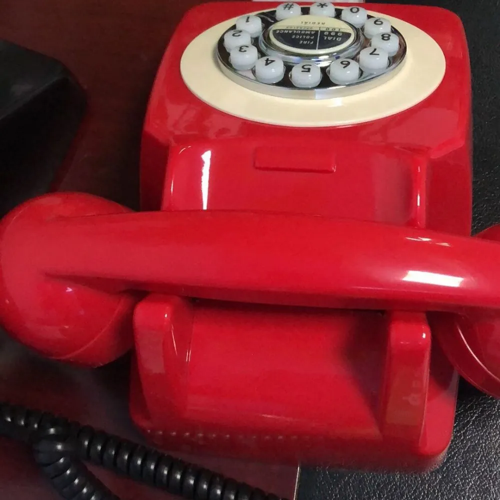 Homlly Retro Vintage Dial Phone