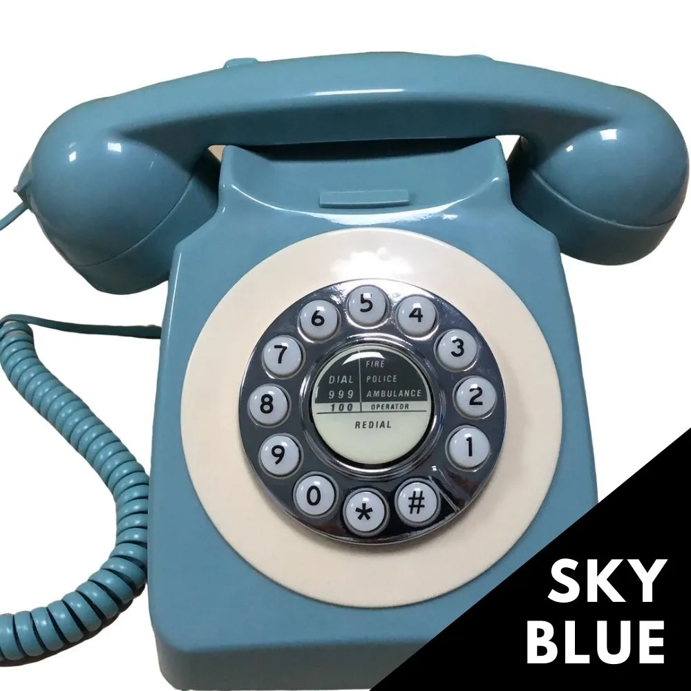 Homlly Retro Vintage Dial Phone