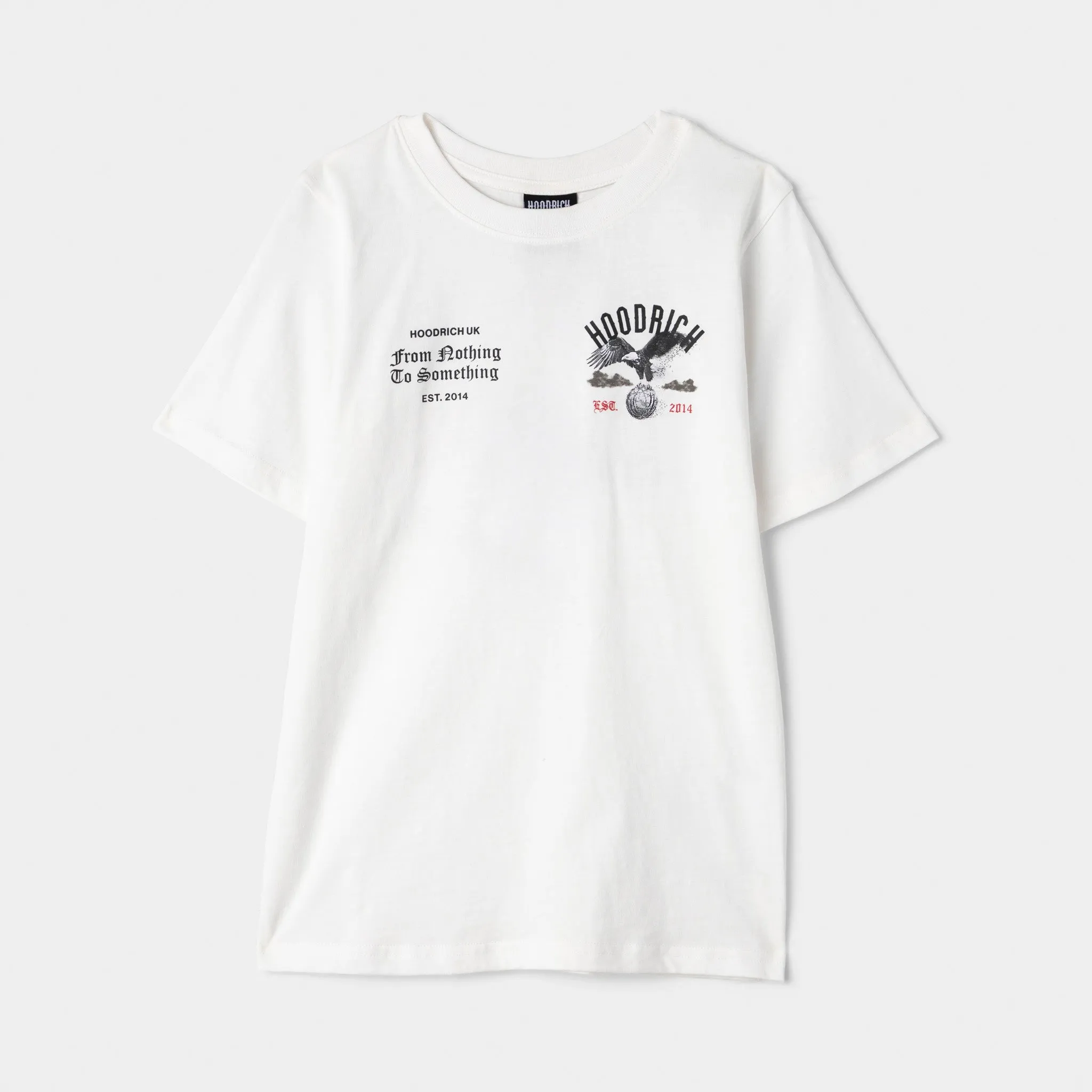 Hoodrich Juniors' Flight Tee White / Black - Lychee