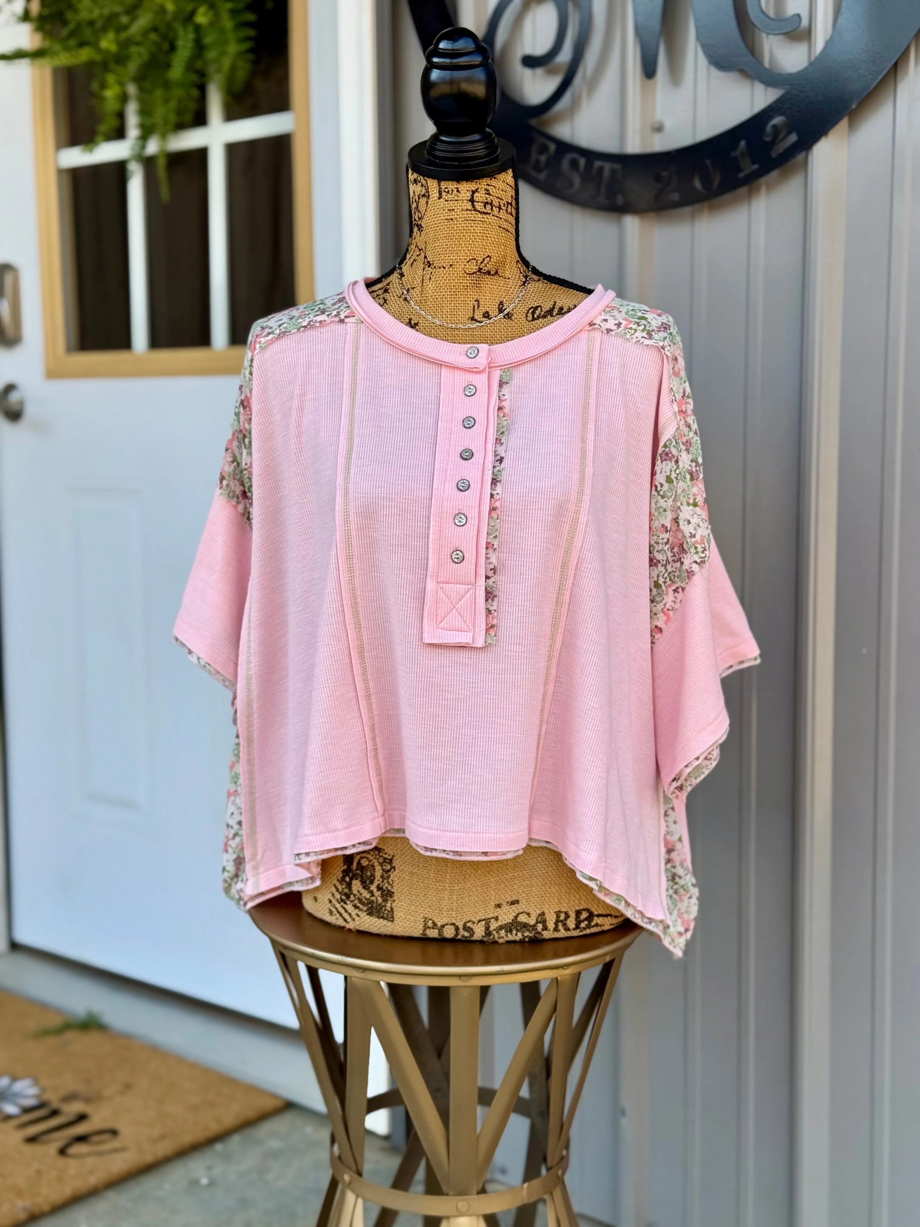 Hope Floral Patch Top
