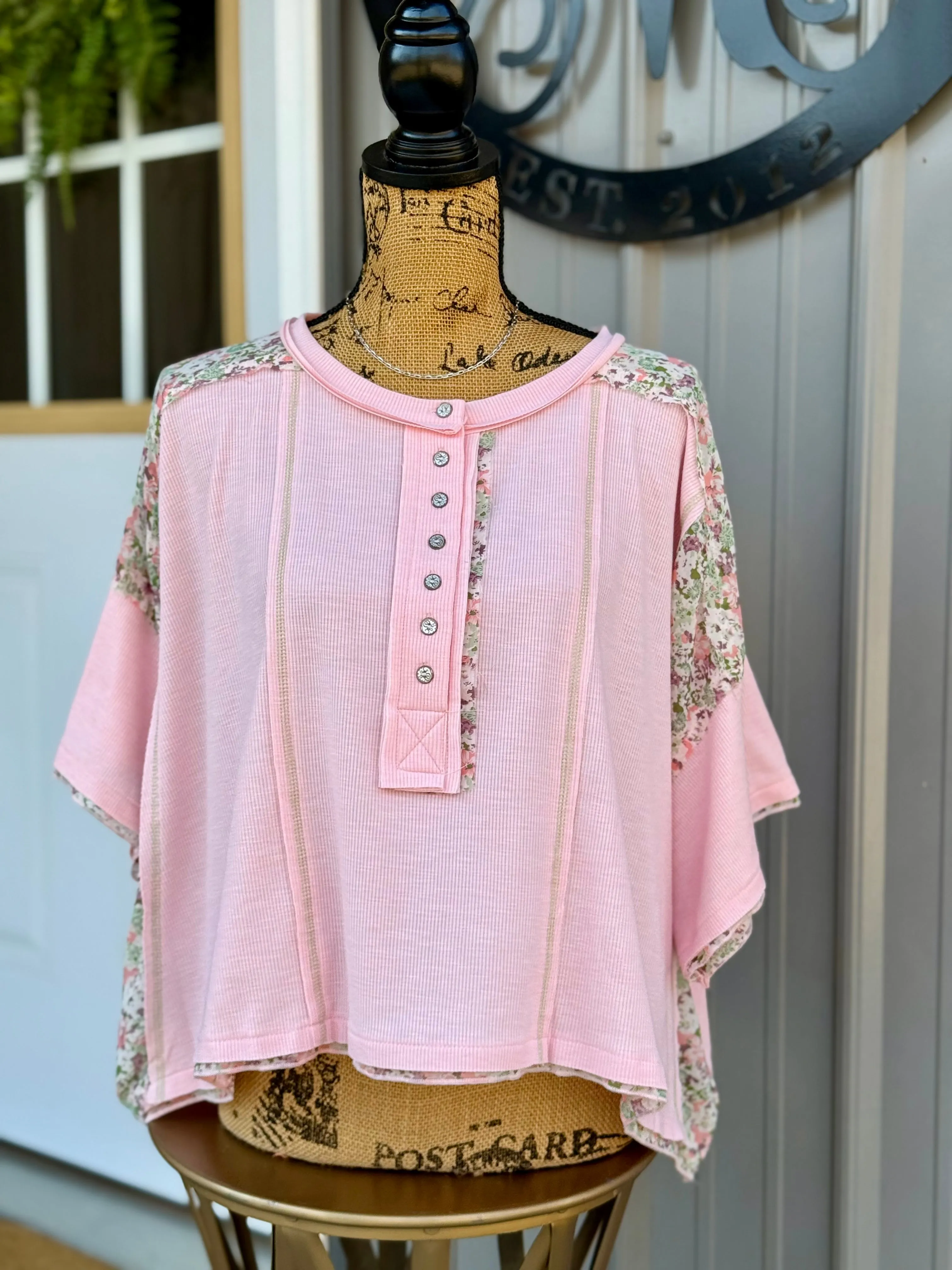 Hope Floral Patch Top