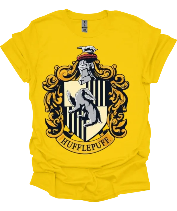 Hufflepuff House Custom Tee – Loyal, Kind, and Proud