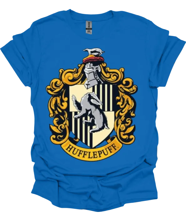 Hufflepuff House Custom Tee – Loyal, Kind, and Proud