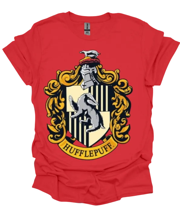 Hufflepuff House Custom Tee – Loyal, Kind, and Proud
