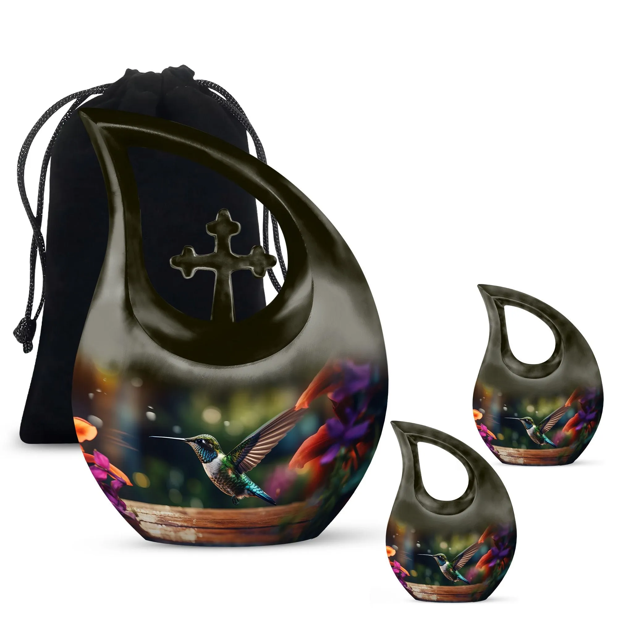 Hummingbird Urn :  Containers Cremation Urn For Human Ashes