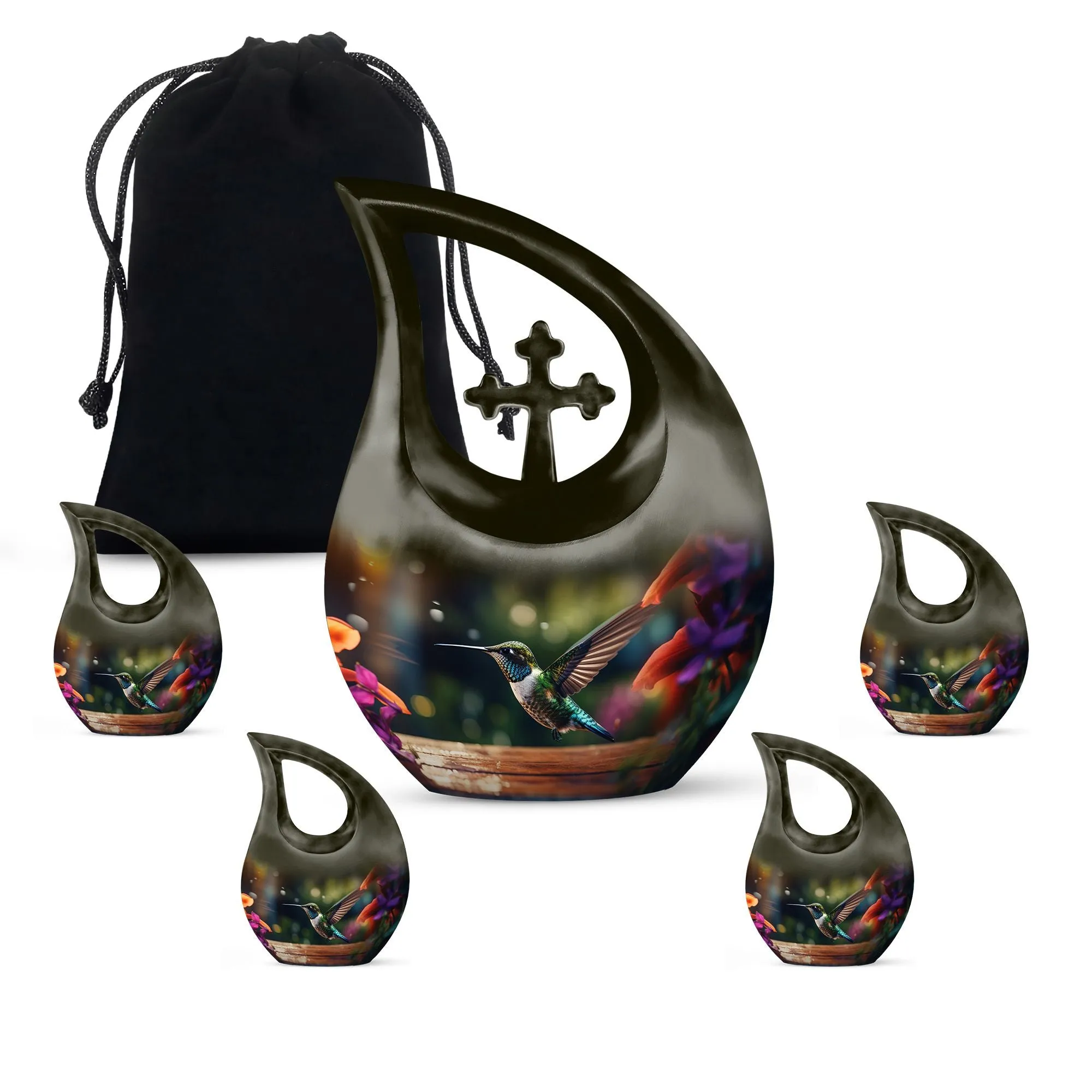 Hummingbird Urn :  Containers Cremation Urn For Human Ashes