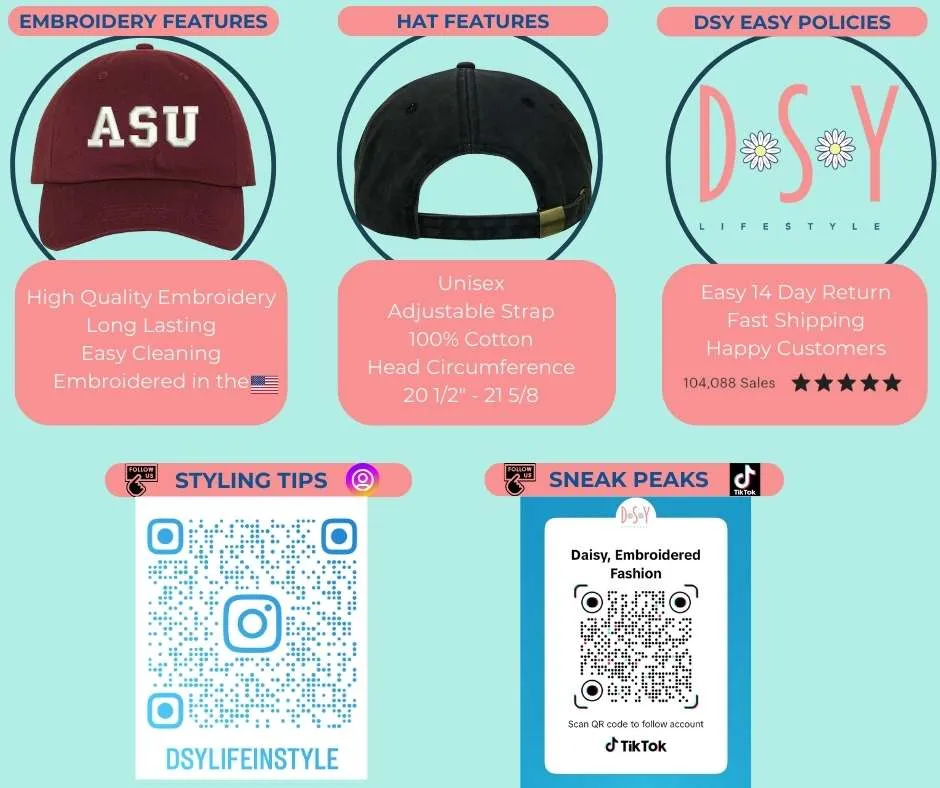 I Got Art to Make I Got Love to Create Embroidered Baseball Hat