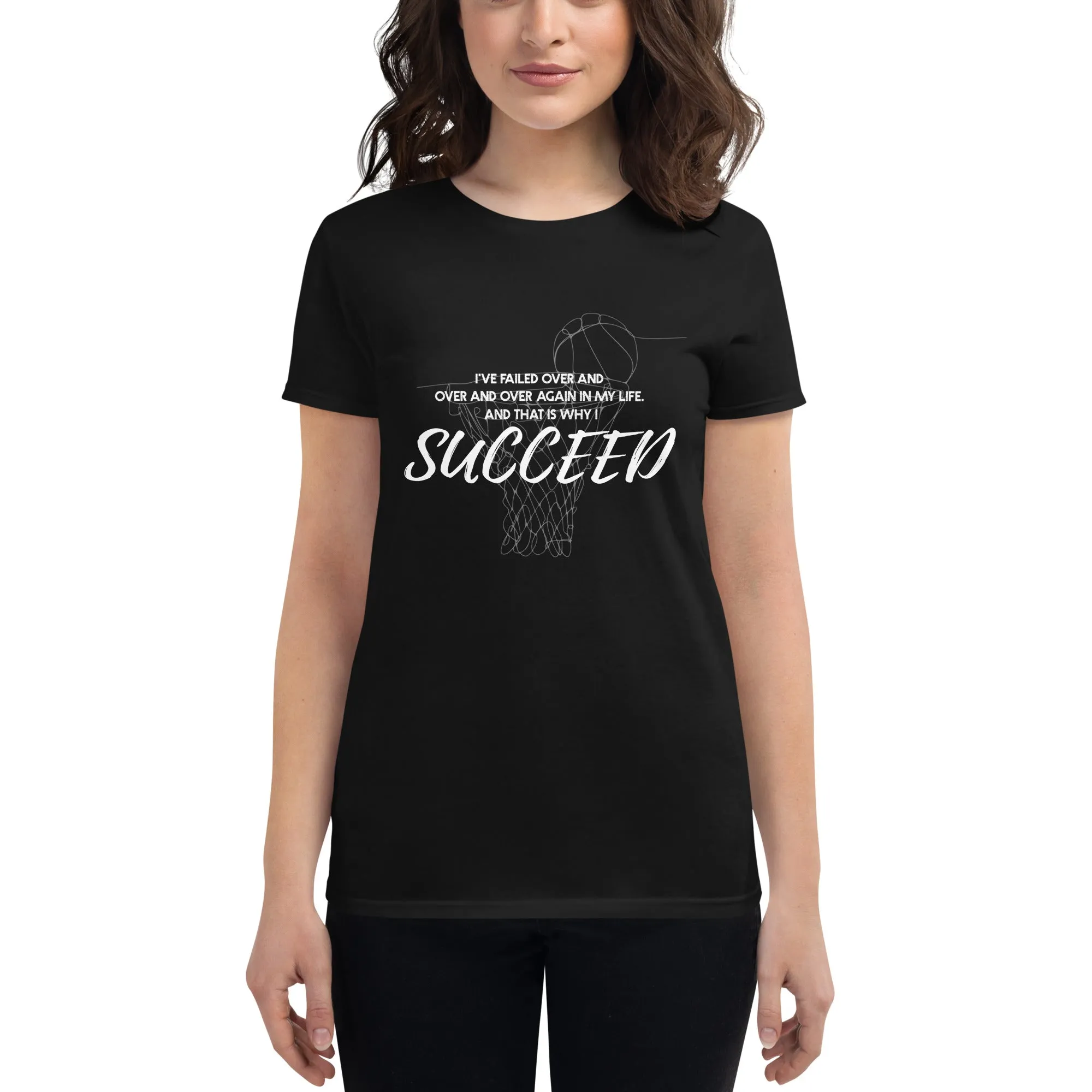 I Succeed Basketball Women’s T-Shirt