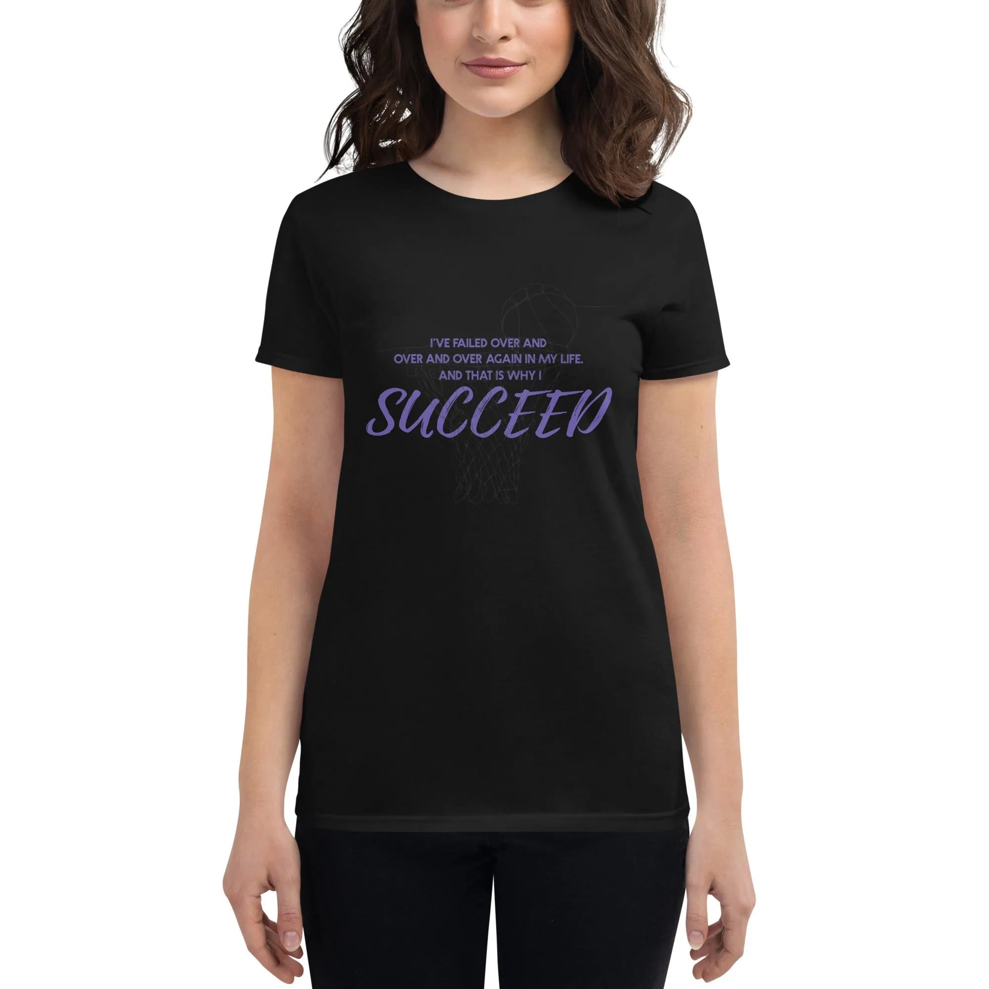 I Succeed Basketball Women’s T-Shirt