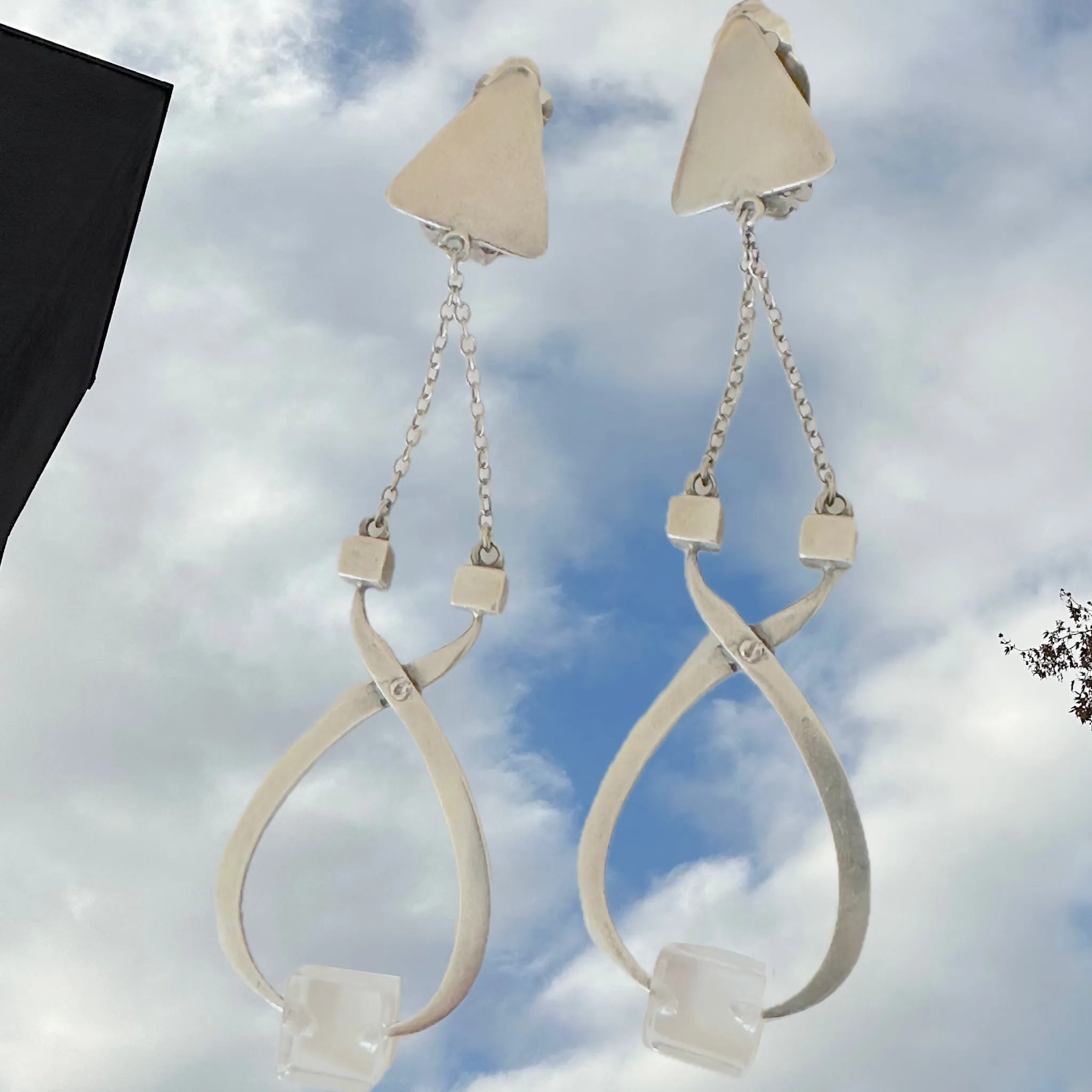 Ice Tong Earrings