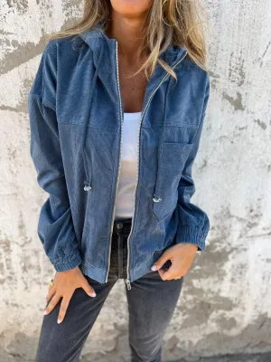 Iris | Casual Hooded Jacket