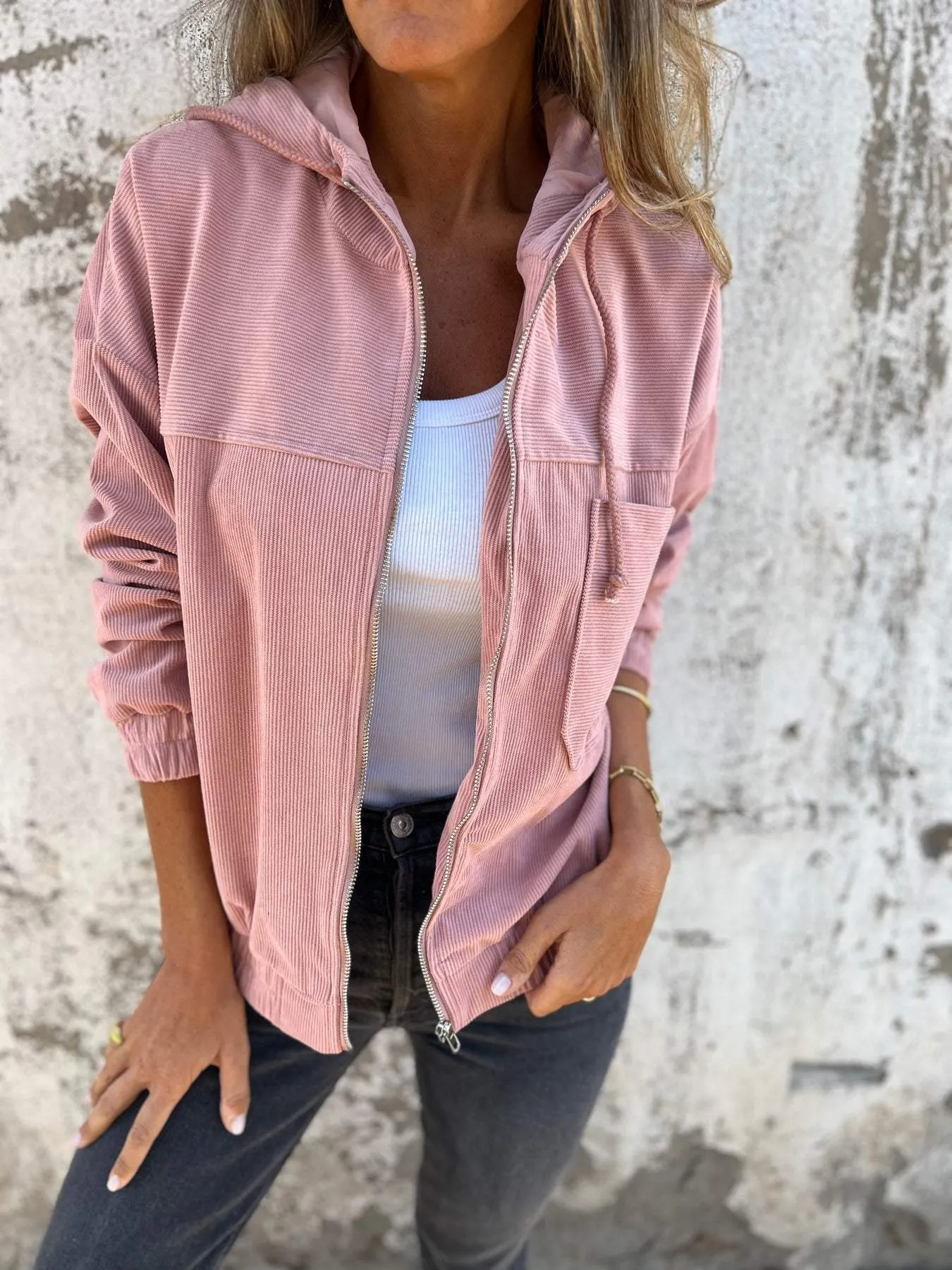 Iris | Casual Hooded Jacket