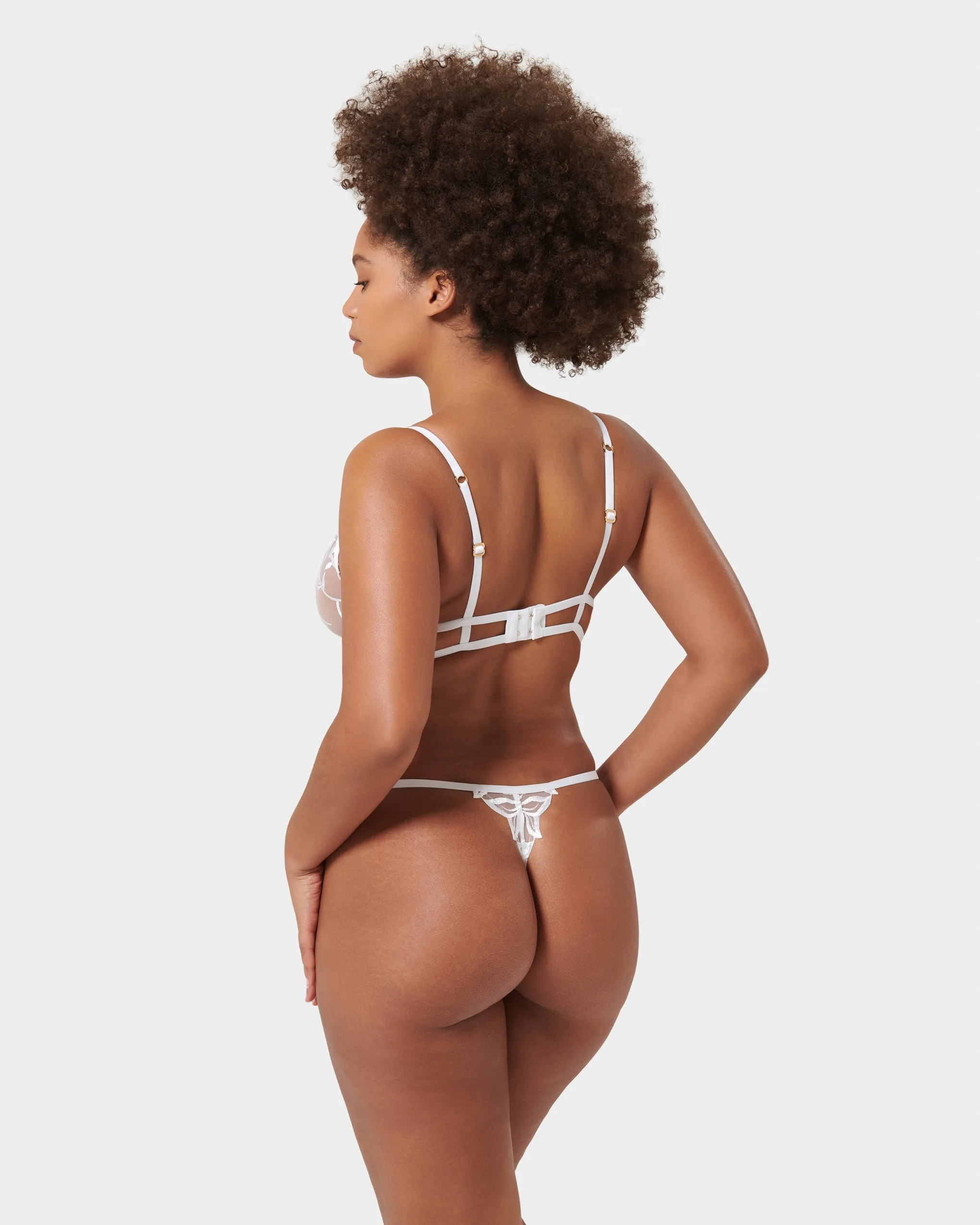 Isadora Wired Bra White