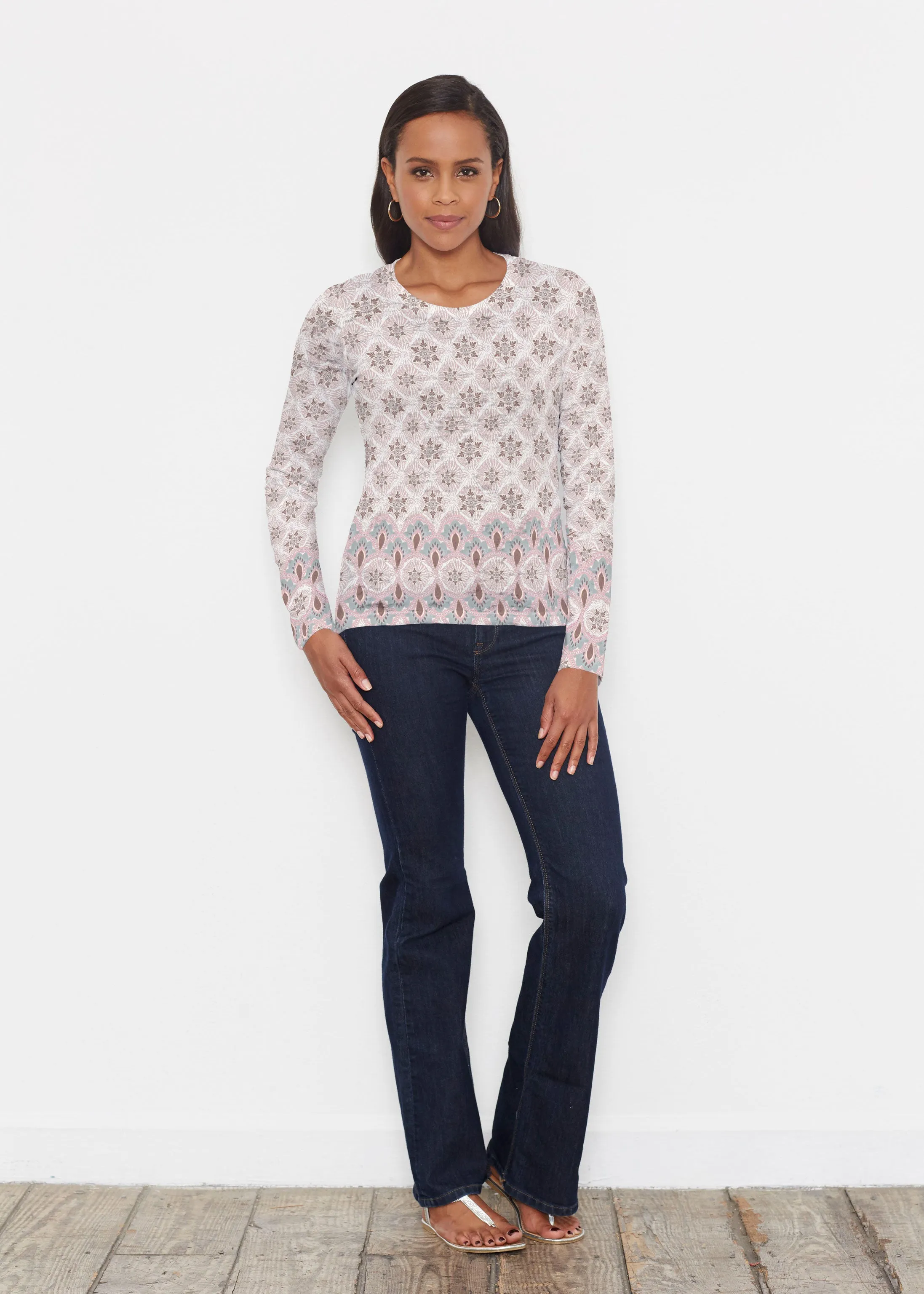 Izzy Grey (19200) ~ Signature Long Sleeve Crew Shirt