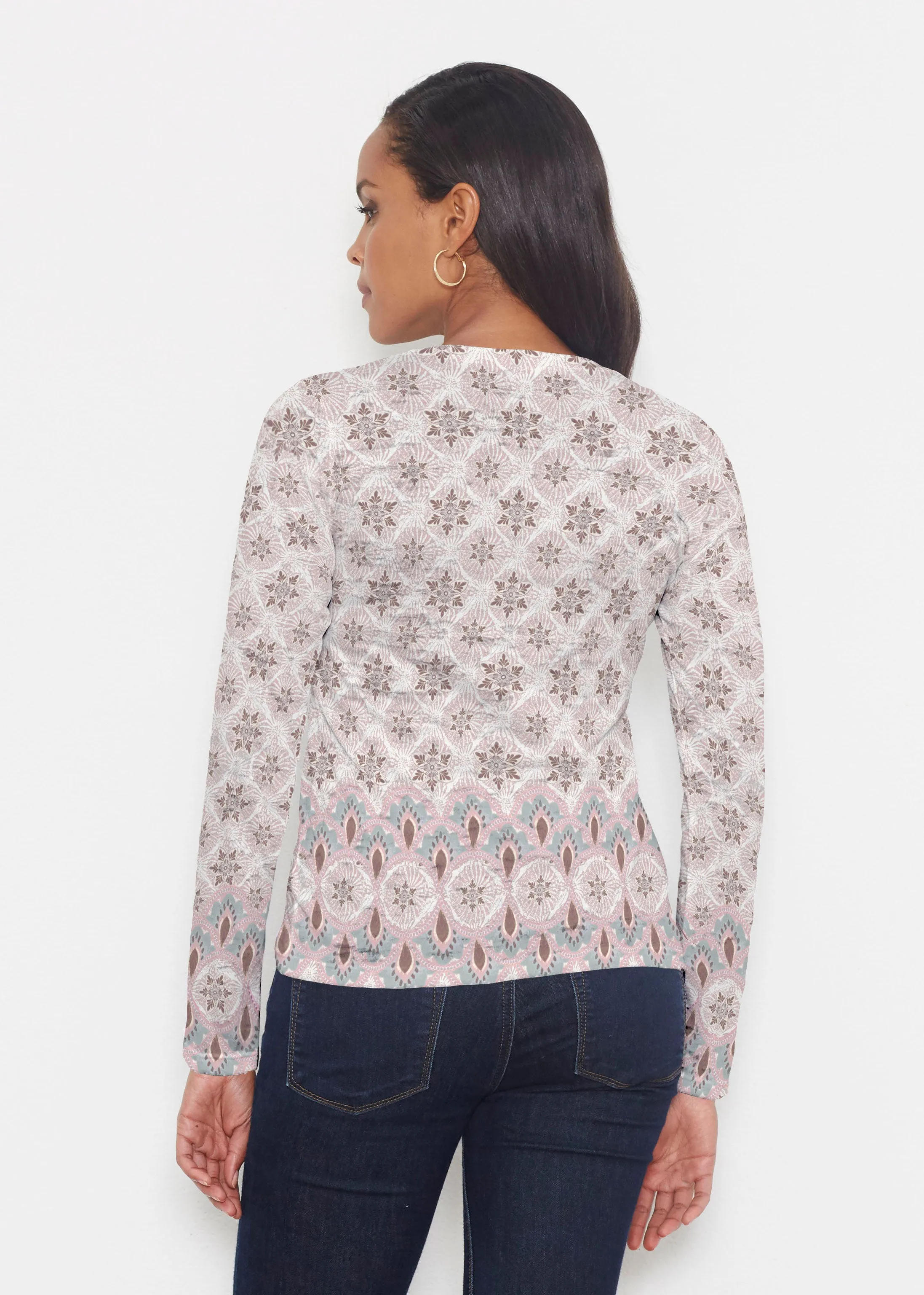 Izzy Grey (19200) ~ Signature Long Sleeve Crew Shirt