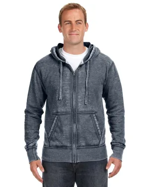 J America Vintage Zen Full-Zip Fleece Hoodie | Vintage Navy