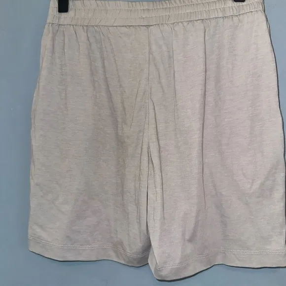 James Perse 100% Cotton Drawstring Women’s Shorts Fog High Rise NWT