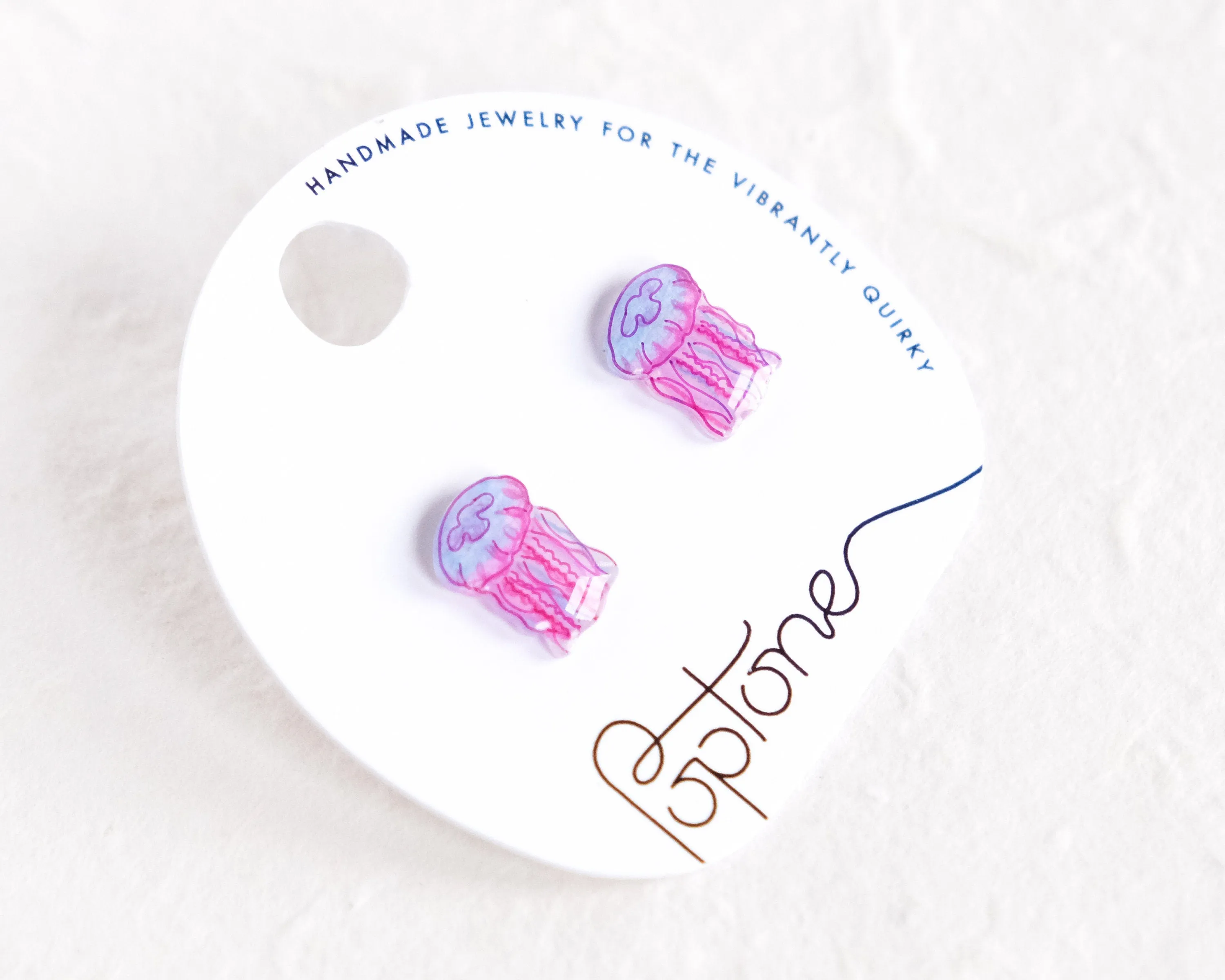 Jellyfish Stud Earrings