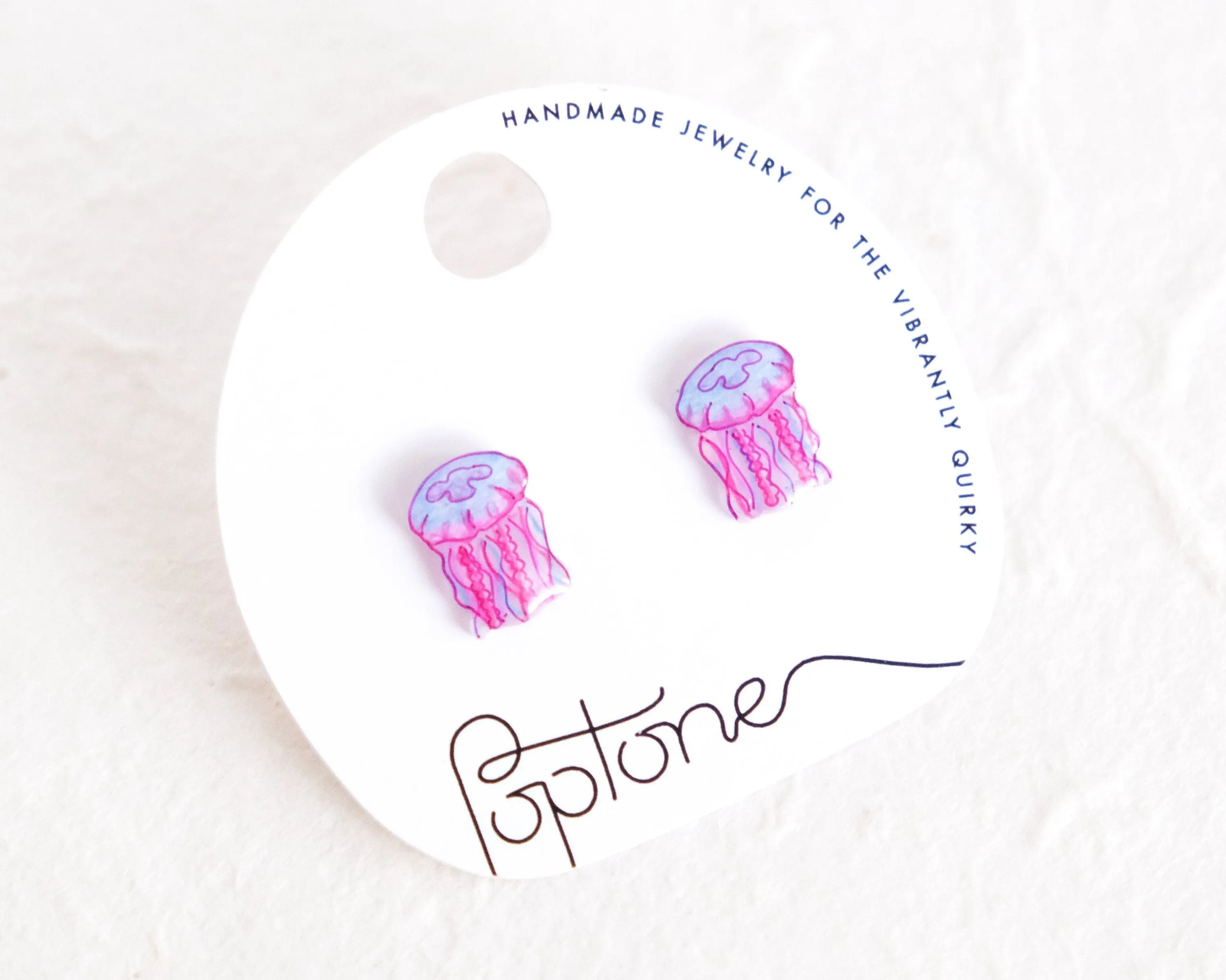 Jellyfish Stud Earrings