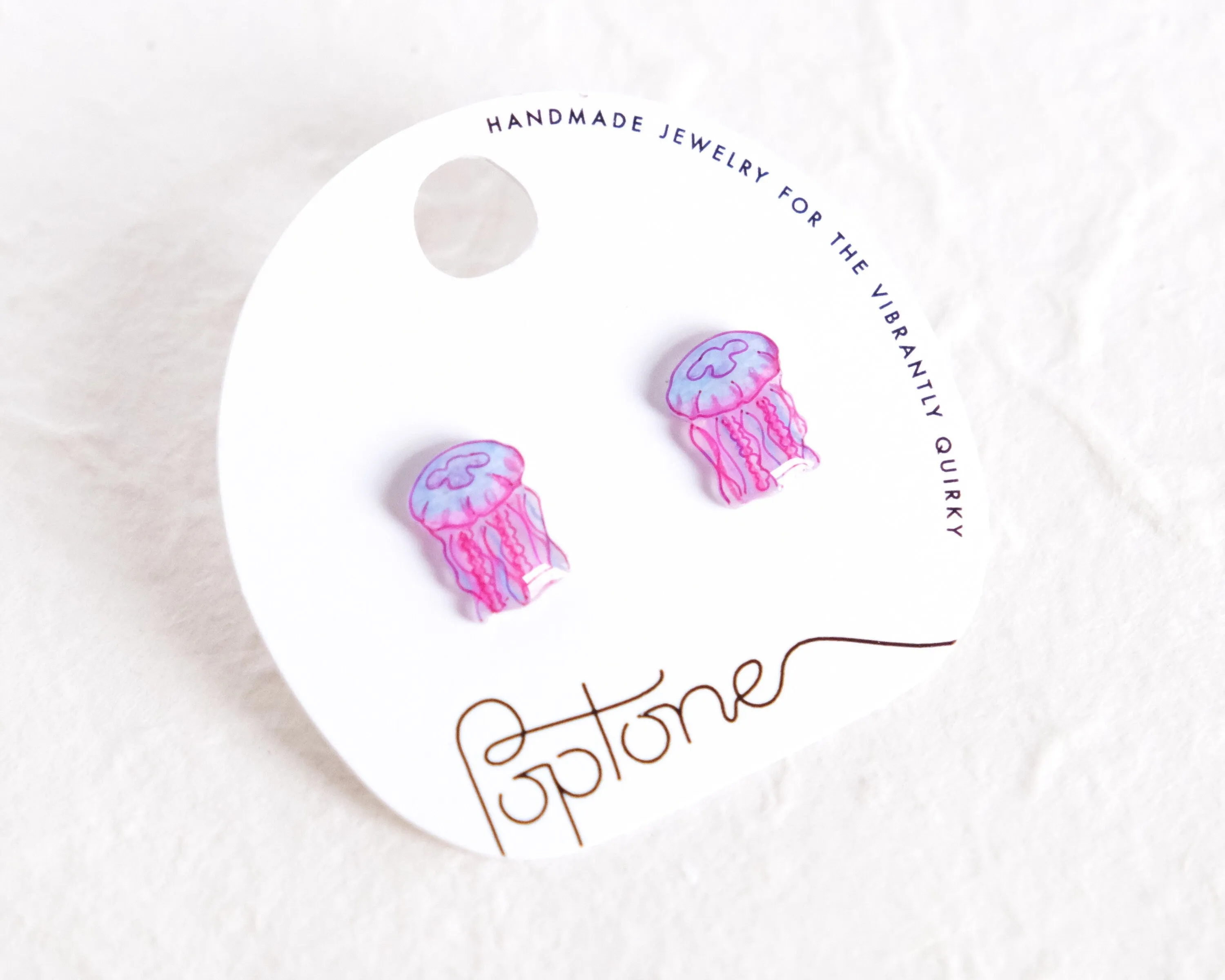 Jellyfish Stud Earrings