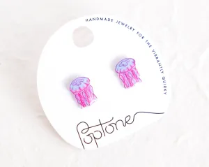 Jellyfish Stud Earrings