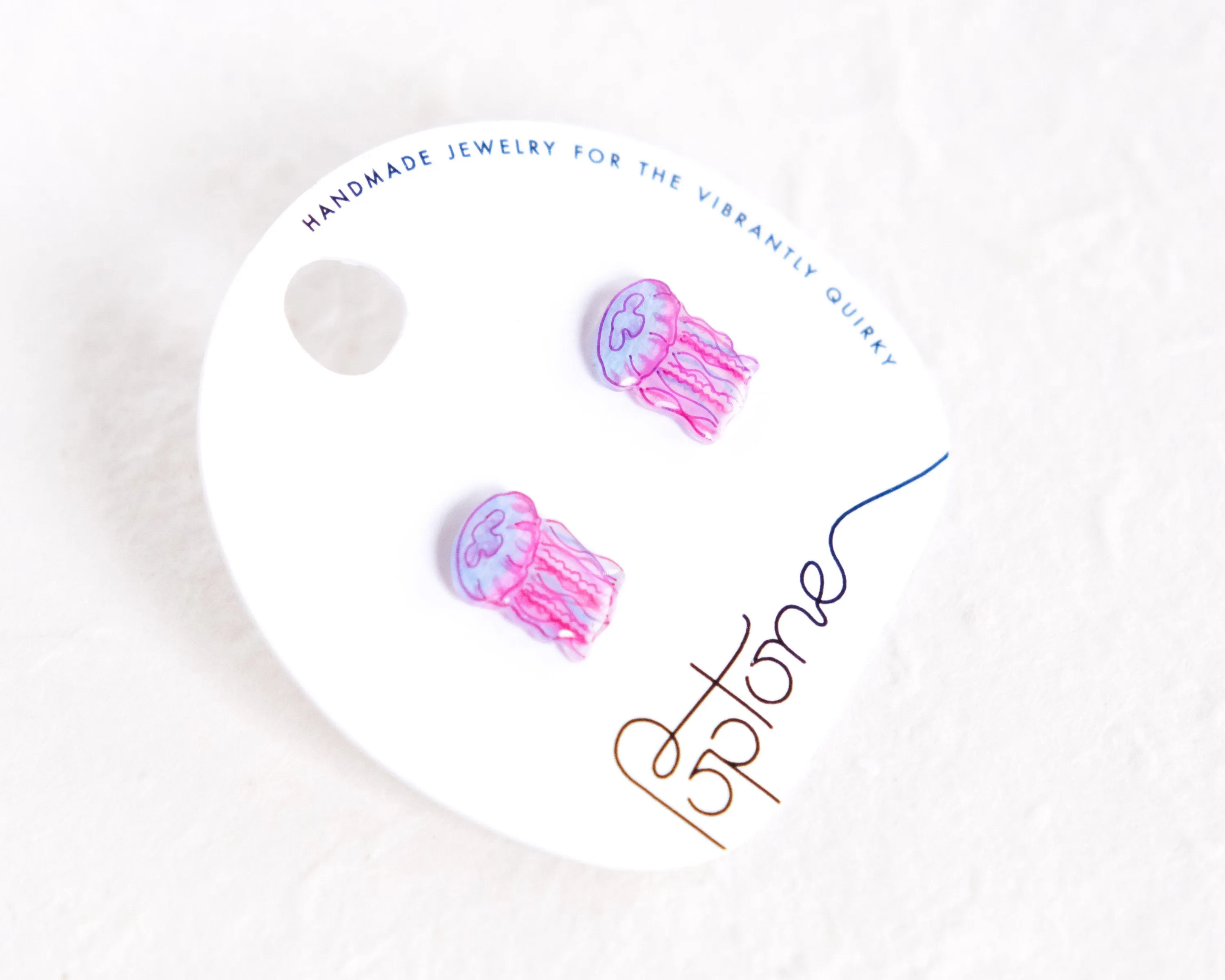 Jellyfish Stud Earrings