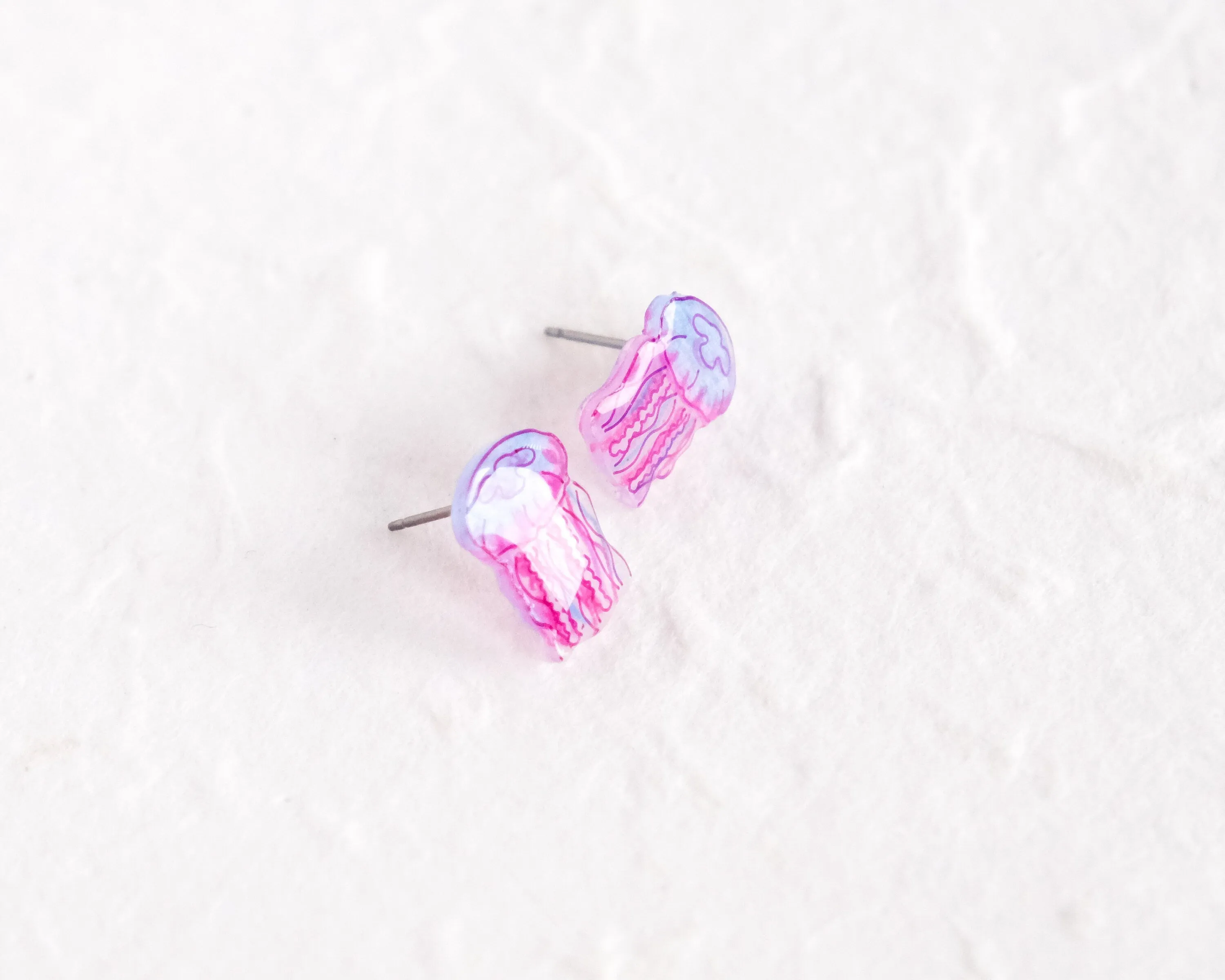 Jellyfish Stud Earrings