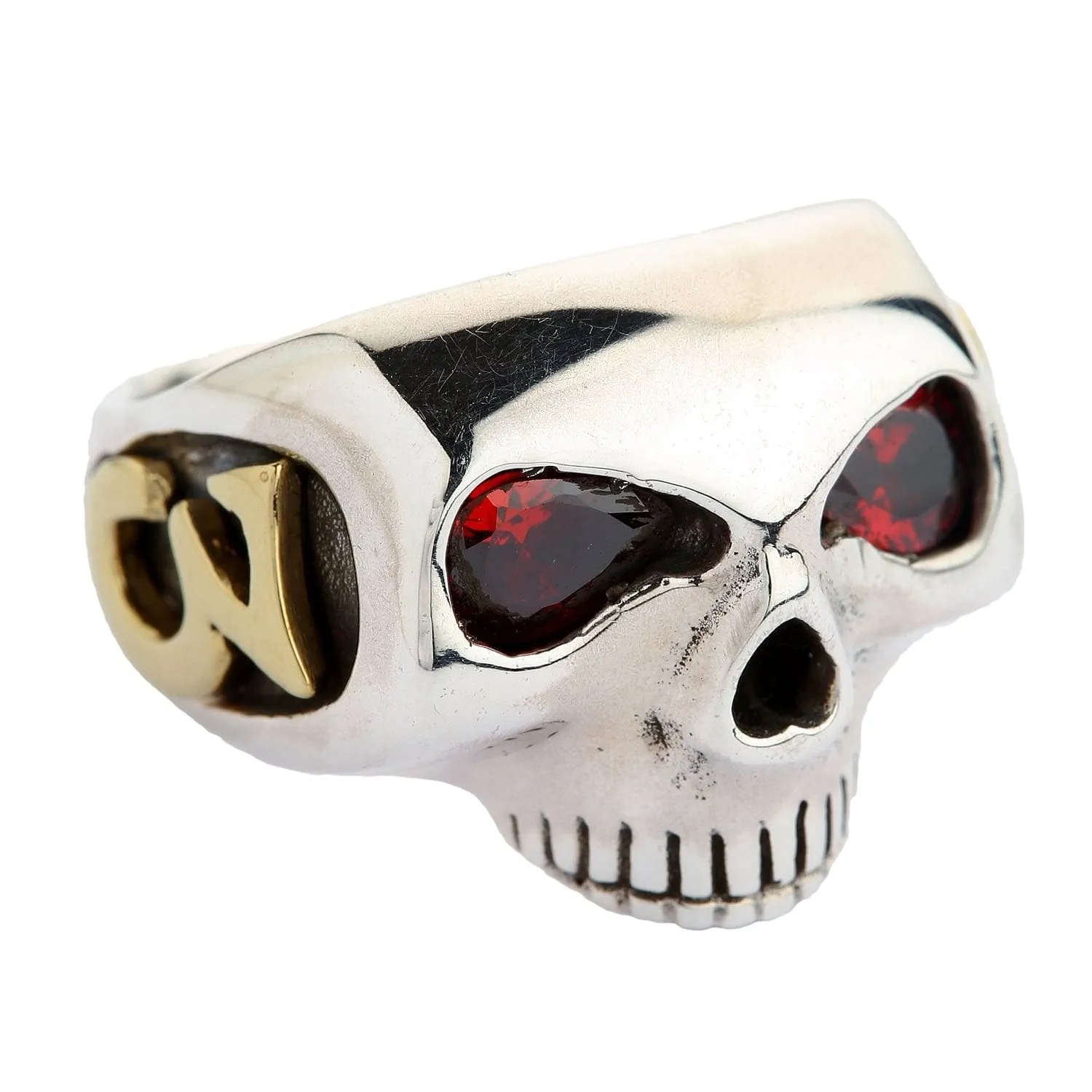 Johnny Depp Sterling Silver Skull Ring