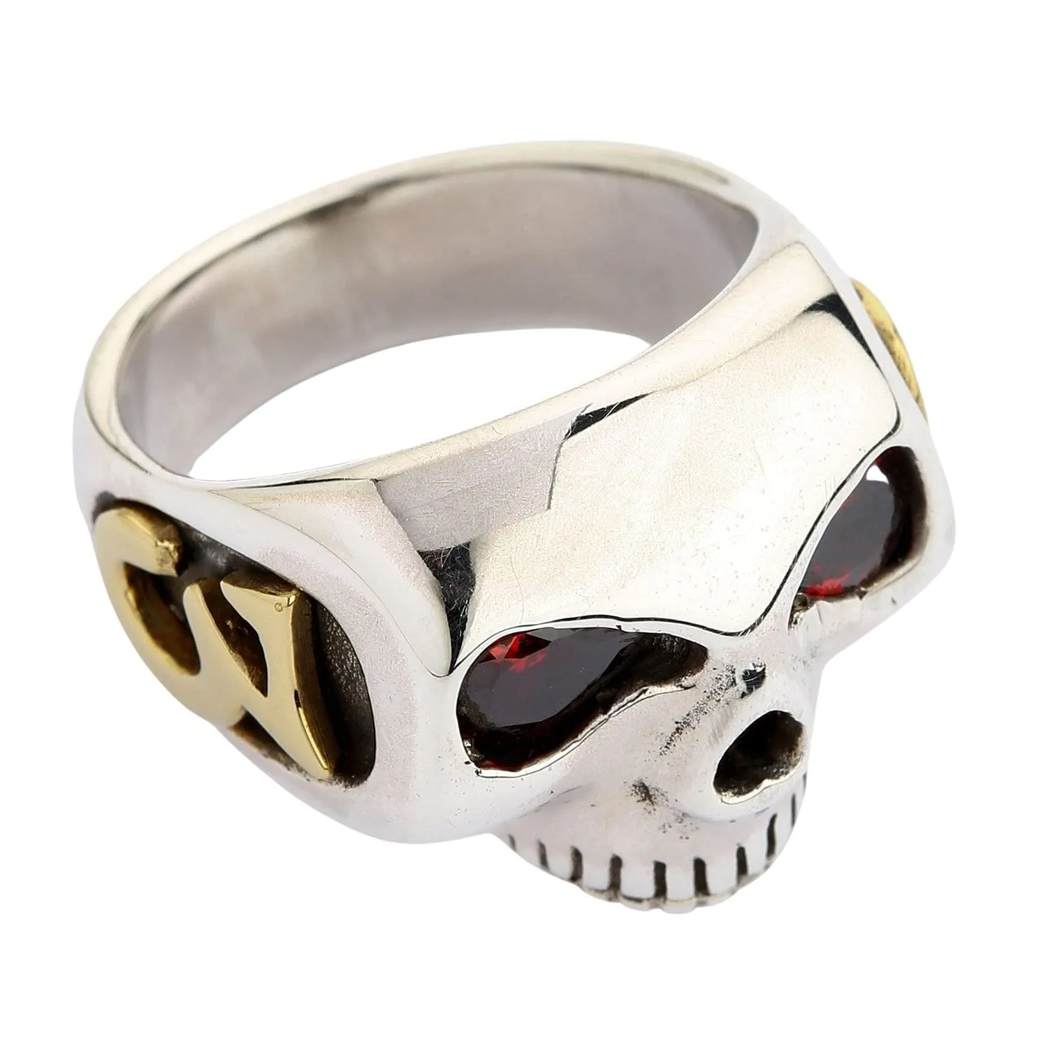 Johnny Depp Sterling Silver Skull Ring